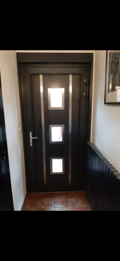 Porte d'entrée, vue intérieure