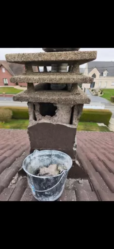 Réfection complète d'une cheminée , Cambrai, Home Style Protect