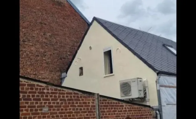 Home Style Protect pose une peinture thermique sur pignon à Caudry, Cambrai, Home Style Protect